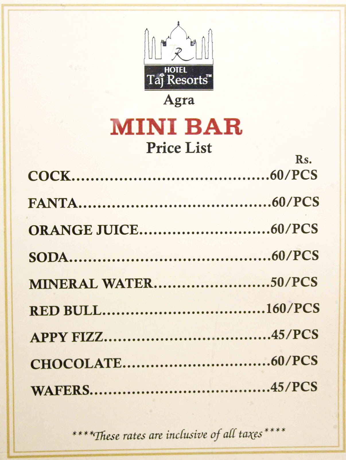 Bangalore Life The Taj Mahal