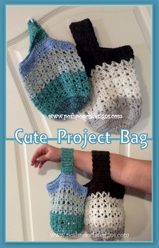crochet project bag pattern