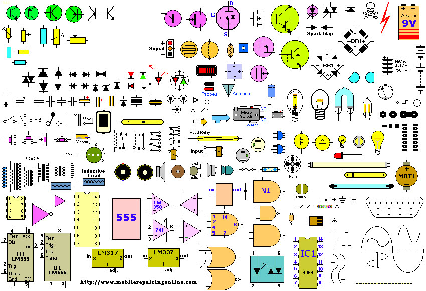 Schematic Diagram for Nokia Mobile Mobile Repairing Online