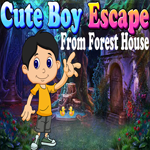 Games4King Cute Boy Escape From Forest House Walkthrough