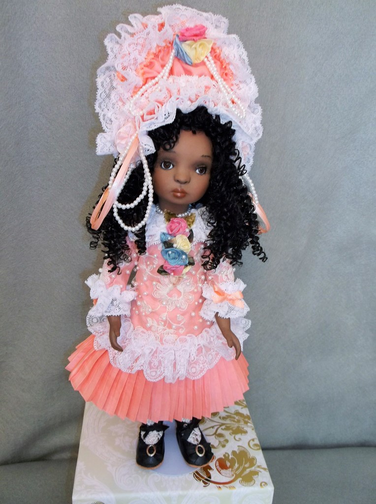 black porcelain dolls