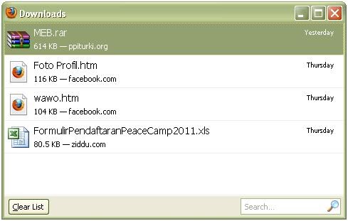Cara Mengetahui Letak Hasil Download Pada Browser Muhbalak