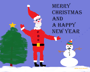 Santa, the Snowman and the Christmas Tree