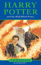 Harry Potter and the Half-Blood Prince by J. K. Rowling book cover