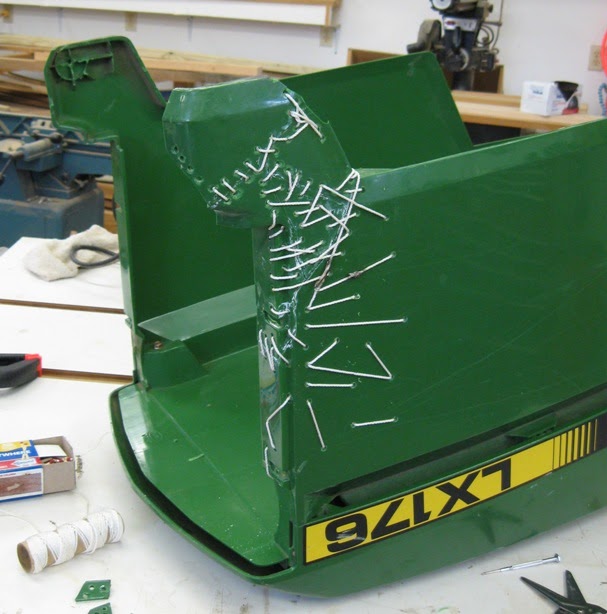 John Deere Plastic Hood Repair Kit