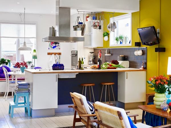 A Nordic chalet in summer