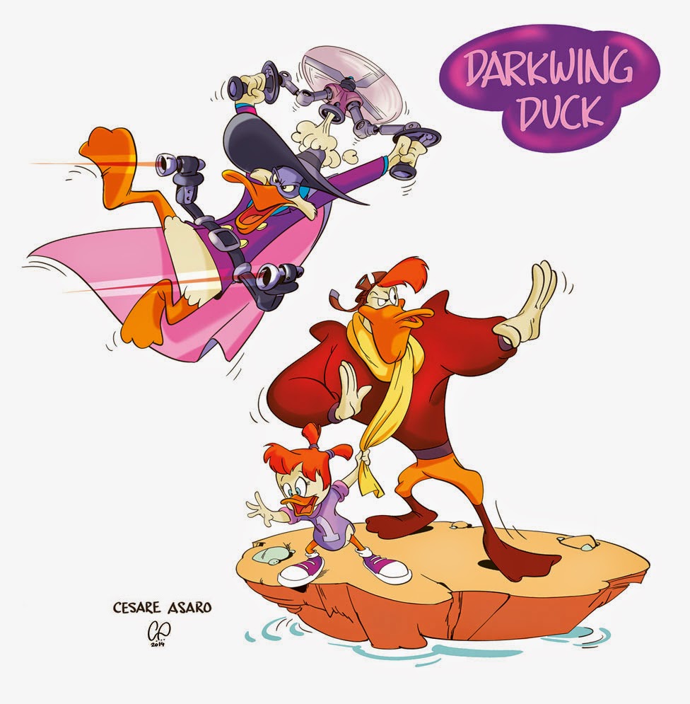 Cesare Asaro Darkwing Duck