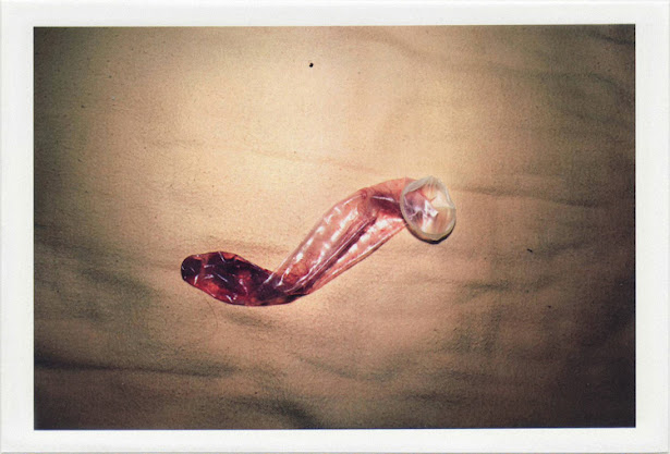 dirty photos - fumus - a photo of condom with period blood