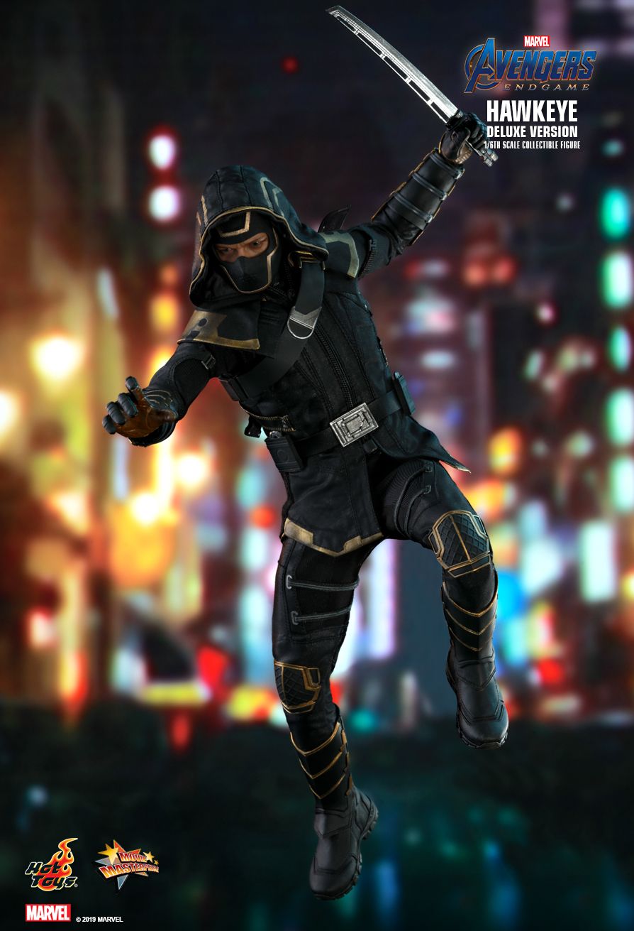 Toyhaven Hot Toys Avengers Endgame 1 6th Scale Hawkeye Ronin 12 Inch Collectible Figure Deluxe Version