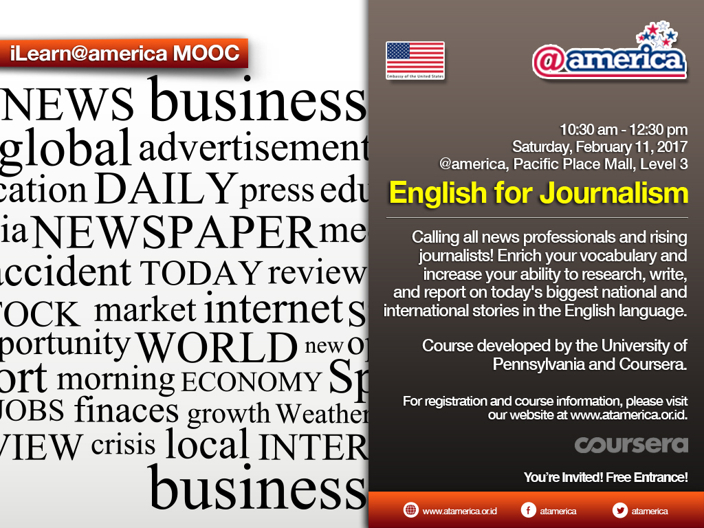 ENGLISH FOR JOURNALISM, IS THE BEST EXPERIENCE THAT I EVER HAD KARMACHAMELEON