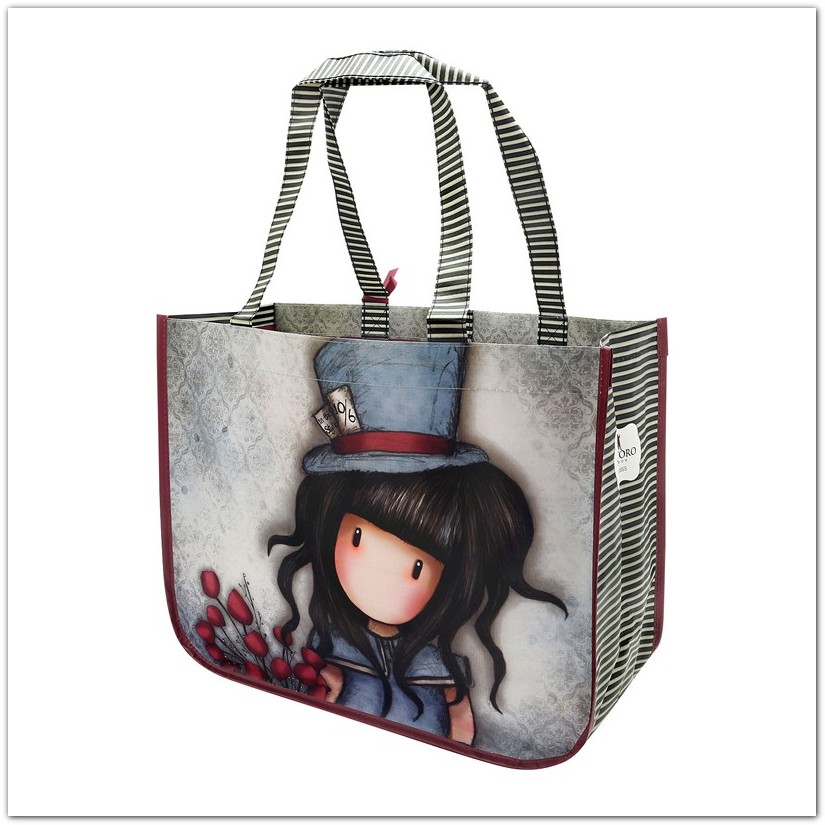 Pinkbagoly Santoro Gorjuss The Hatter bevásárlótáska