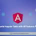 Material Angular Table Pagination,Material Angular Table, Part 1