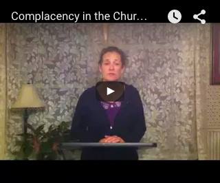 My Sermon Sample - Complacency in the Church