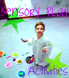 sensory play activities for preschool and processing disorders