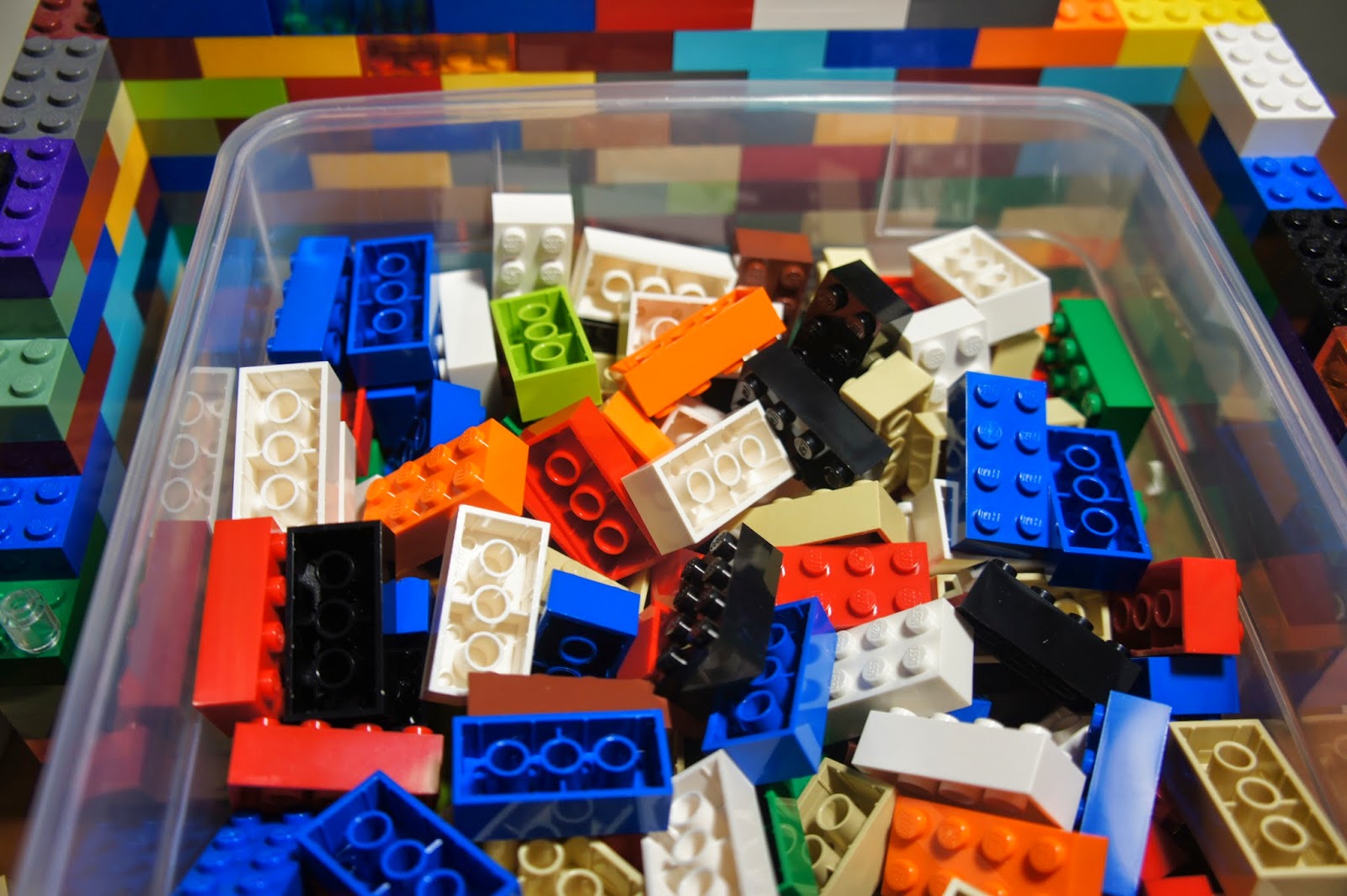 LEGO 3001 Assorted Colors 2x4 STANDARD BRICKS 2 x 4 Bulk Lot Blocks Choose Qty