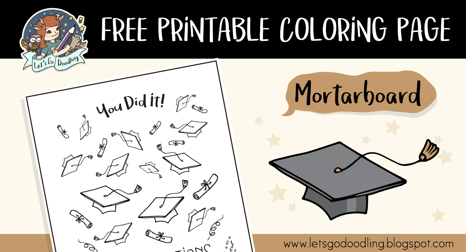 How To Draw Mortarboard Easy Step By Step Drawing Tutorial