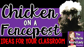 Chicken on a Fencepost -Ideas for your classroom.  This wonderful folk song is a favorite of students everywhere.  Learn the song, ideas for deciphering the rhythm and a fast and funny game with a rubber chicken!  Free download of worksheets for Chicken on a Fencepost are also included. Great for elementary music teachers.