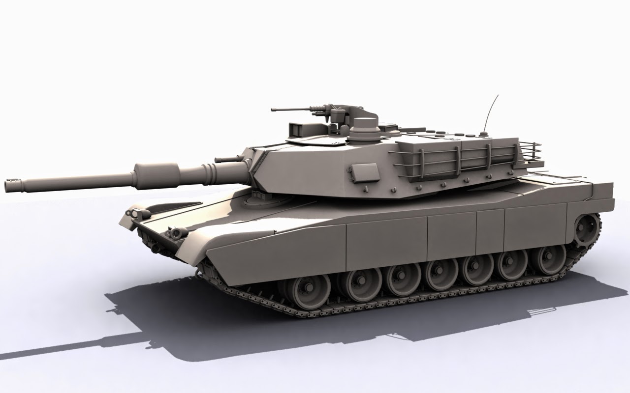 M1 Abram Main Batle Tank (MBT) .