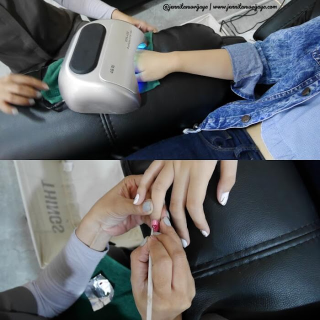 Got my Eyelash and Nails done at PK Beauty Space Gandaria Jennitanuwijaya Beauty Fashion