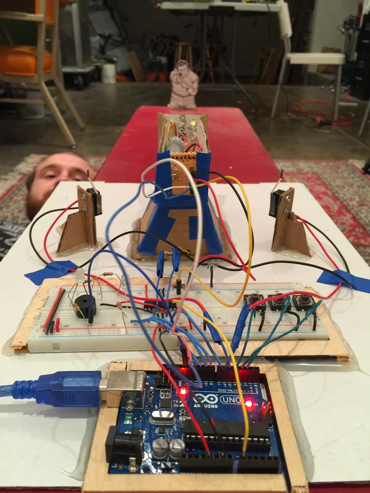 Nic Hansen - D650 Mechatronics - Spring 2015: Fun Turret! (arduino project)