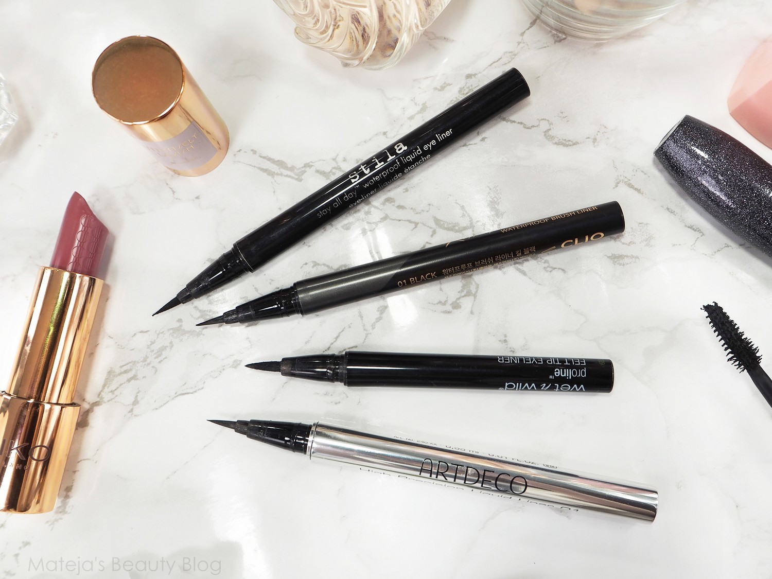 Every liquid pen eyeliner I've ever owned best, worst and everything