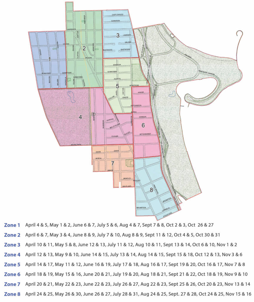 Street Cleaning Nyc Map Photos Cantik