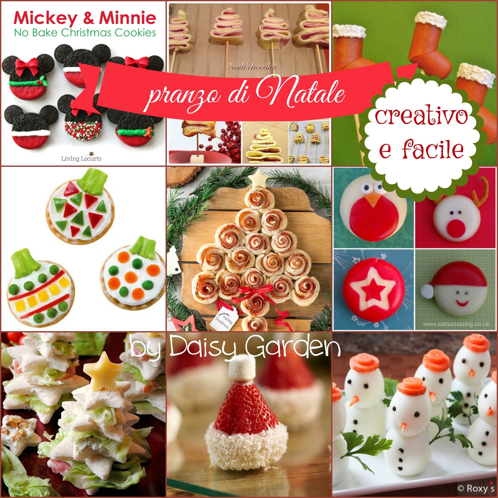Daisy garden: idee per un pranzo di natale creativo e facile Pranzo natale idee