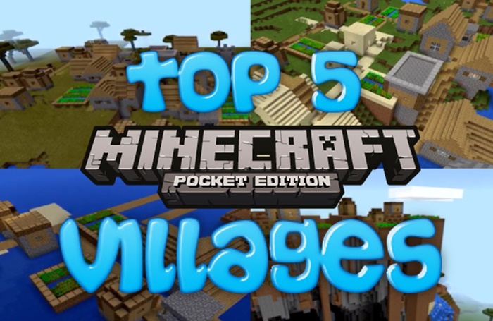 Top 5 VILLAGE SEEDS for Minecraft Pocket Edition
