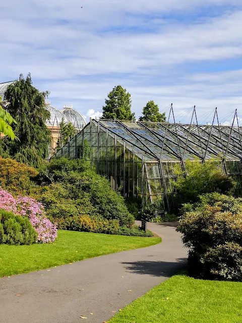 Glasshouses at the Royal Botanic Garden Edinburgh