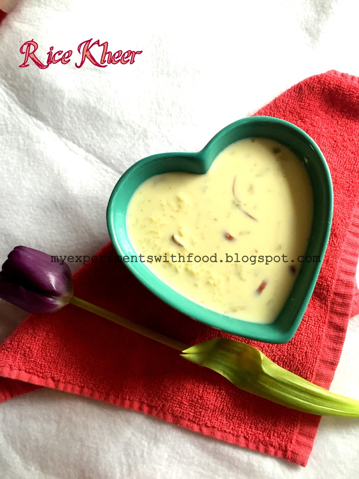 Rice Kheer/ Indian Rice Pudding Nasuha Blog