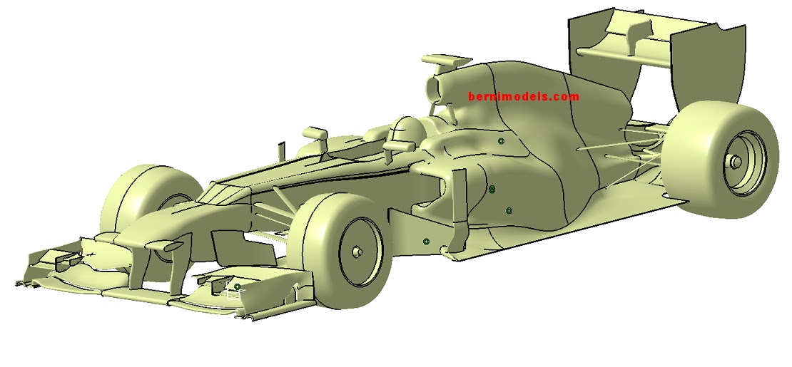 BerniModels Car preliminary design study