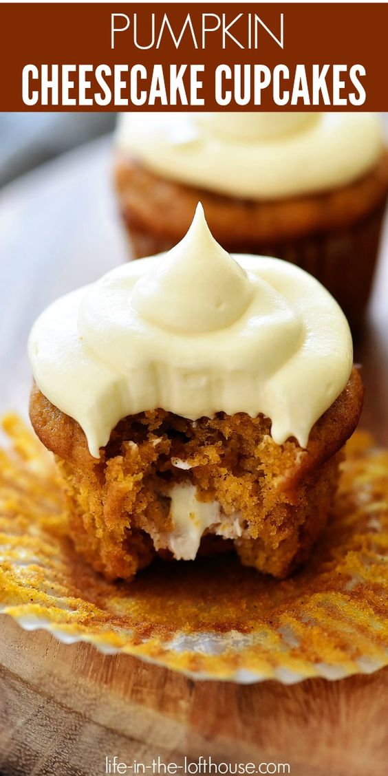 Pumpkin Cheesecake Cupcakes Vegan Recipes Online