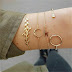 Multiple chain bracelet designs