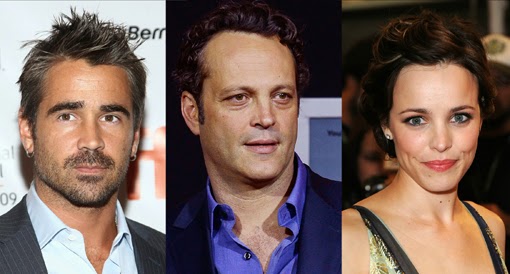 Colin Farrell, Vince Vaughn y Rachel McAdams protagonizarán True Detective