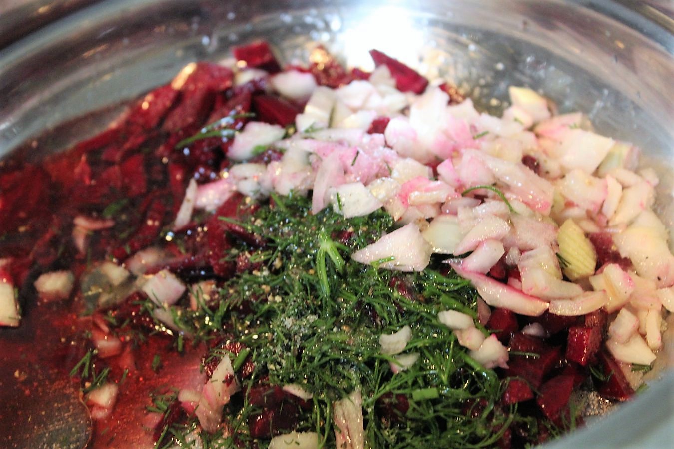 Salat mit roten Beten, roten Beeten und roten Rüben – glatzkoch.de