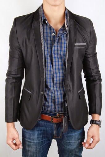  Model  jaket pria  terbaru resmi  dan semi jas modern Model  