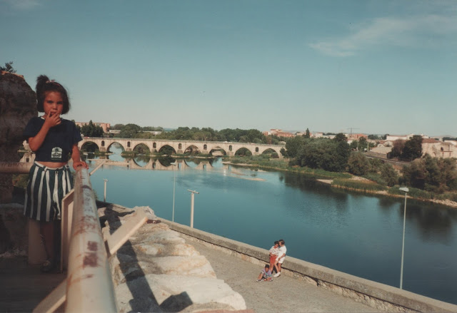 Yo y el puente sobre el río Duero en Zamora Puente sobre el río Duero en Zamora