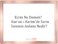 ecrin ismi caiz midir