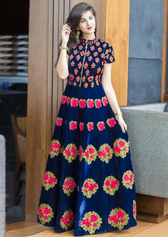 latest party wear dresses for girl 2018