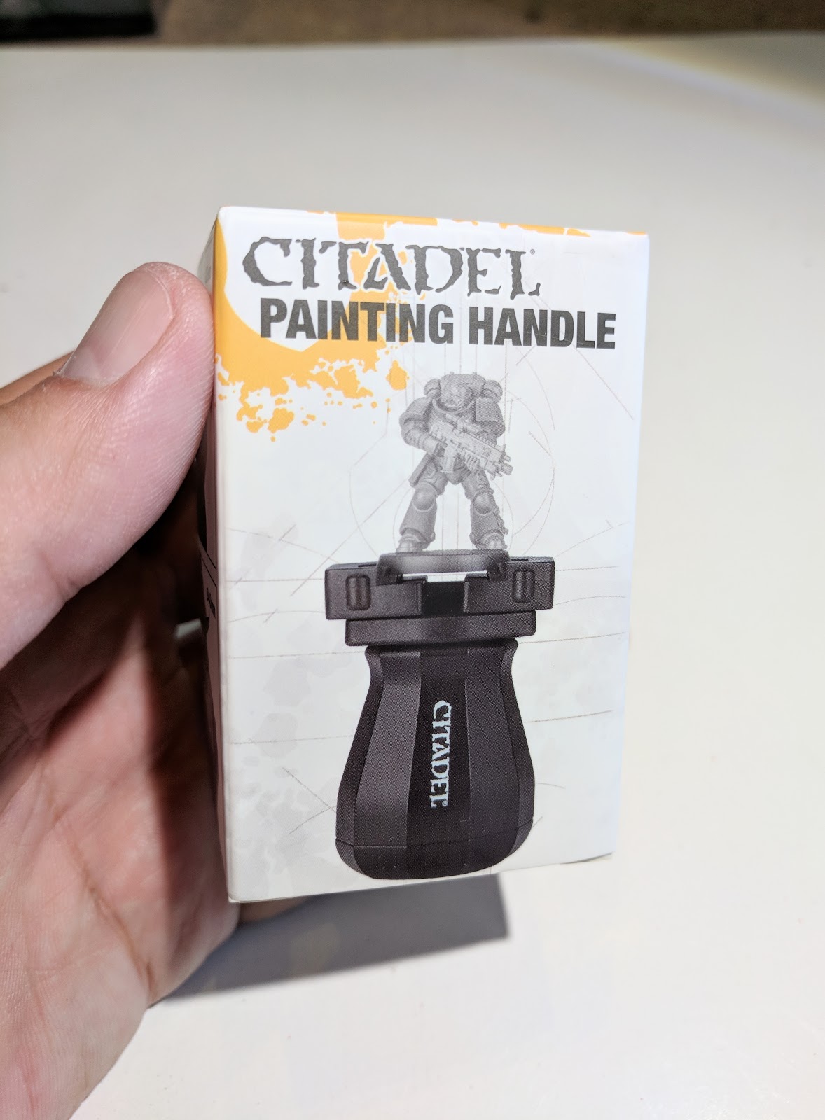 Finally i have them, the 'better' Citadel painting handles. : r/Warhammer