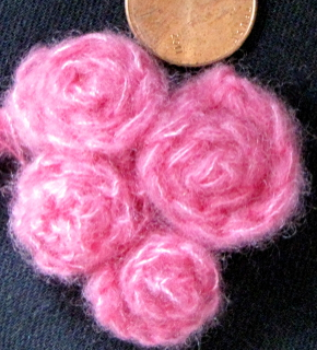 Miniature Cashmere Roses, just in time for the Fall floral fashion trend.