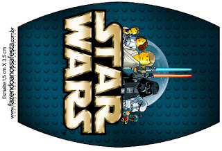 Star Wars Lego: Etiquetas para Candy Bar para Imprimir Gratis. esmaltes de uñas