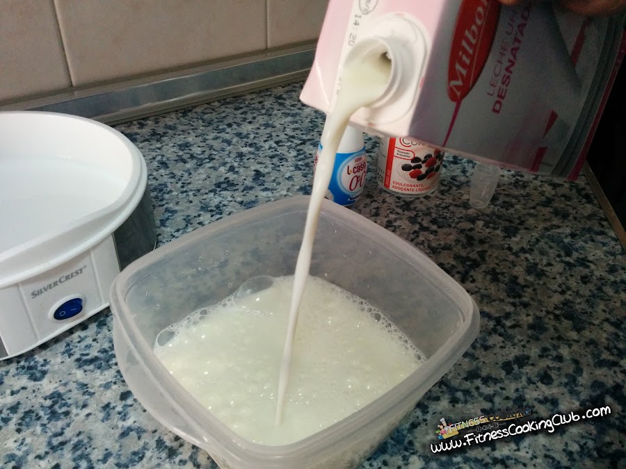 Como hacer l casei casero desnatado y facil