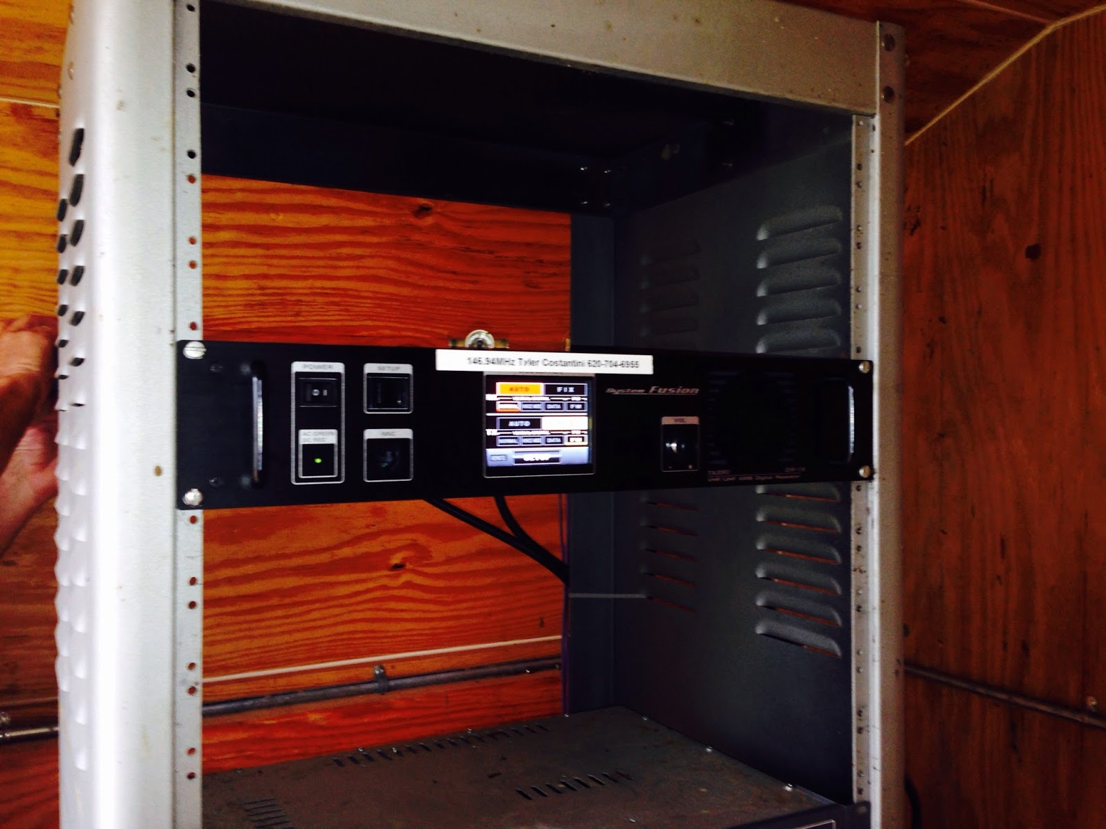 SOUTHEAST KANSAS AMATEUR RADIO CLUB New 94 Yaesu Fusion Repeater for PRO