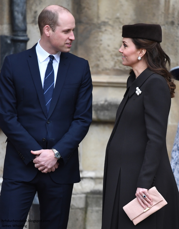 Duchess Kate: The Cambridges Join the Queen for Easter Service!