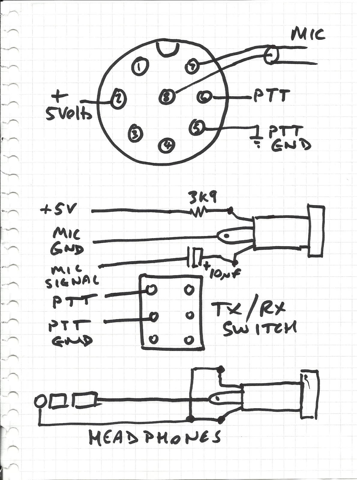 M0wye U0026 39 S Blog  Headset Adaptor For Ft847