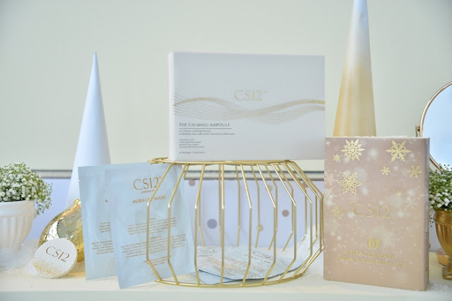 CS12 Holiday Collection, CS12 Golden Girls Party, CS12 Miracle Mask, CS12 The Calming Ampoule, CS12 Ultimate Serum Concentrate, CS12 Skincare Malaysia