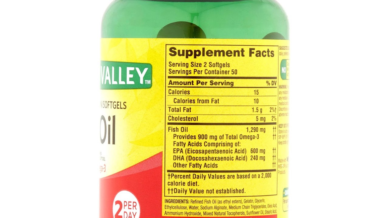 How Much Fish Oil Per Day Fish Choices