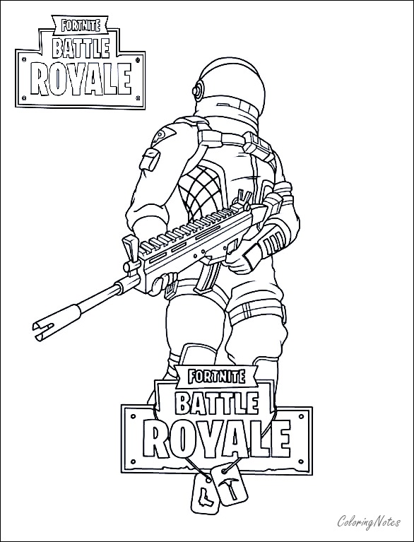 Fortnite Coloring Pages Battle Royale | Drift, Raven, Ice King ...