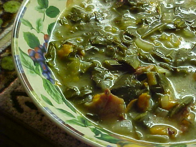 Beasley Farm of Brooksville: Collard Green Soup